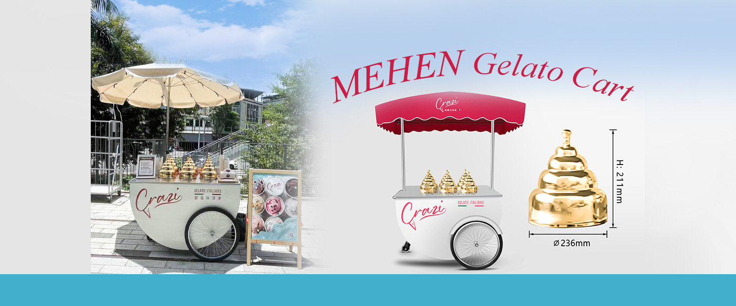 Exploring the Benefits of the Pozzetti Gelato Cart by MEHEN